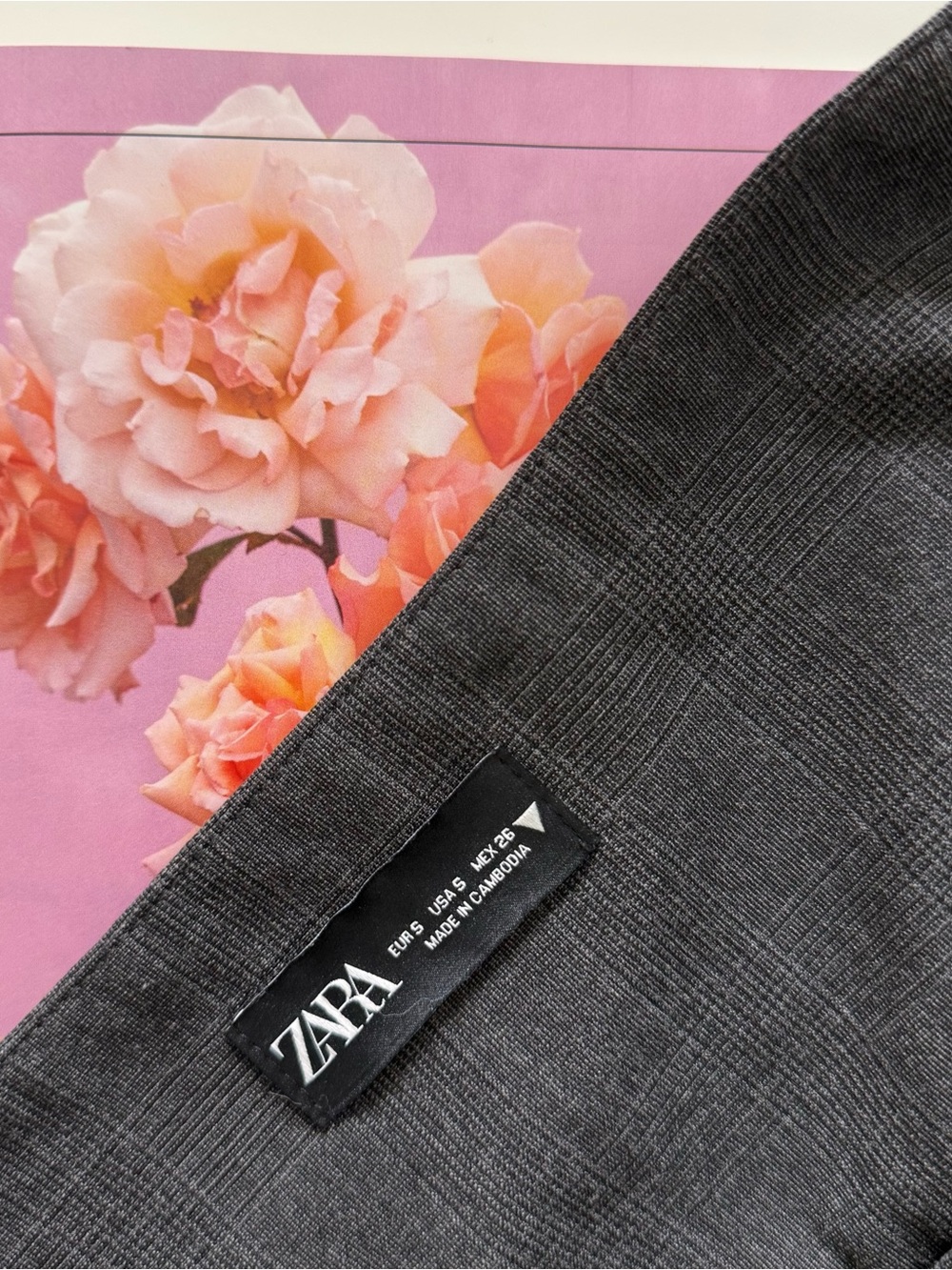 Zara Classic Pleated Mini skort in Charcoal Gray - Picture 13 of 14